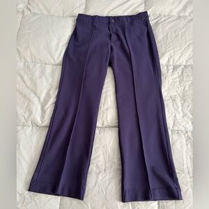 GAP Royal Navy Ponte Baby Boot Cut Pants